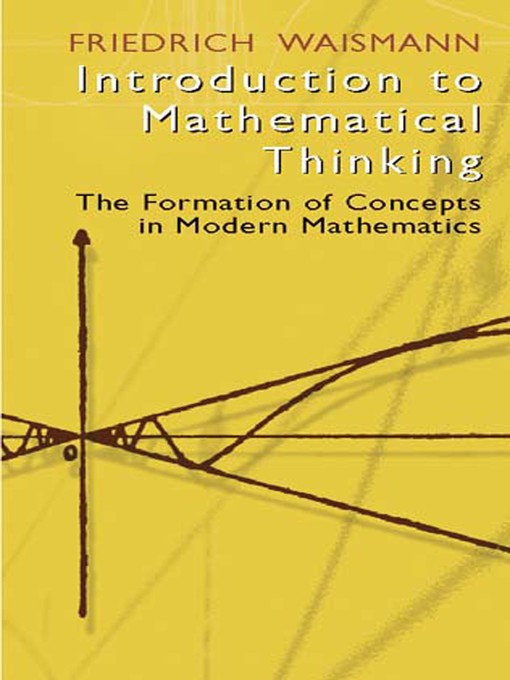 Title details for Introduction to Mathematical Thinking by Friedrich Waismann - Wait list